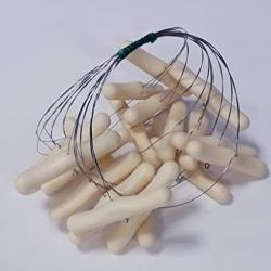 FILS À FROMAGE POIGNEE PLASTIQUE (PQT DE 10) 100 cm