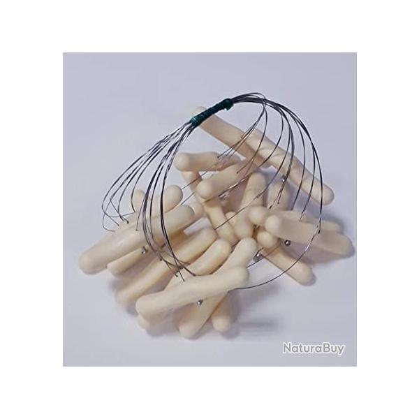FILS  FROMAGE POIGNEE PLASTIQUE (PQT DE 10) 100 cm