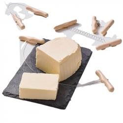 FILS À FROMAGE ET BEURRE POIGNEE PLASTIQUE (PQT DE 10) 60 cm