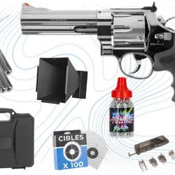 Pack Or Revolver 629 5" CO2 Calibre 4,5mm Smith & Wesson