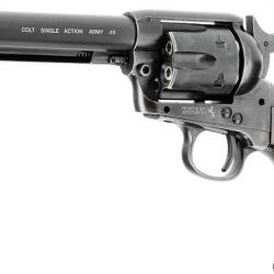 Revolver 4.5mm billes acier -COLT ARMY 45 5.5 Antique Finish- CO2