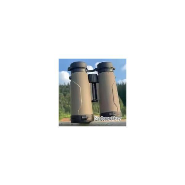 Jumelles Prof 10x42 HD FMC BAK4 tanches IPX4 pour Observation Nature Sport Faune et Astronomie