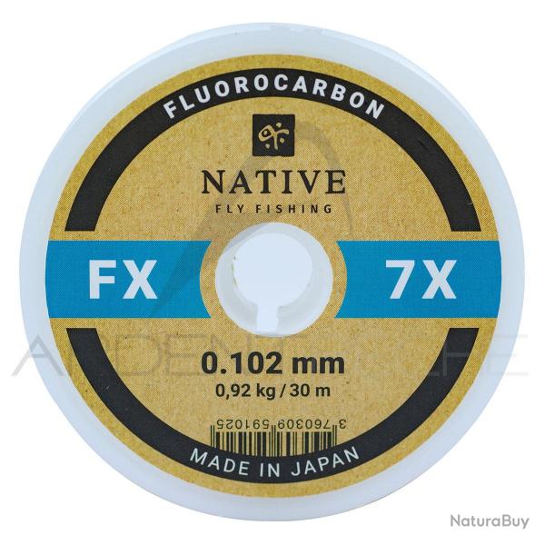 Fils fluorocarbone NATIVE FX 0,128 mm - 5,5X
