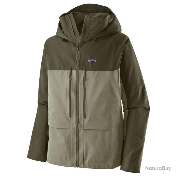 Veste PATAGONIA Men's Swiftcurrent wading jacket River Rock Green M