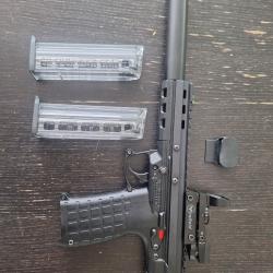PIstolet keltec cp33+point rouge+mallette+silencieux très bon état