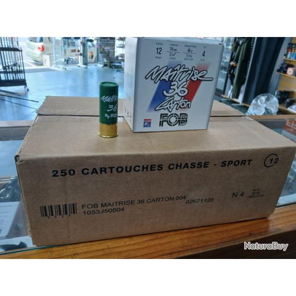 fob maitrise 36gr pb 4 par 250