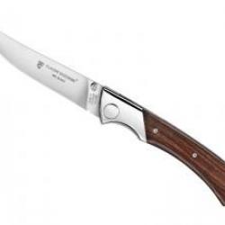 Couteau de chasse MR BLADE Claude Dozorme Lame acier 14C28N à cran intérieur manche vallernia