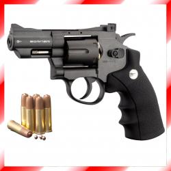 REVOLVER métal compact à CO2 Borner 708 + Munitions