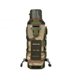 Laser Cut Design Molle Radio Pouch Holder & Molle Adjustable Water Bottle Holder 40 oz Bottle Pouch 