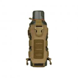 Laser Cut Design Molle Radio Pouch Holder & Molle Adjustable Water Bottle Holder 40 oz Bottle Pouch 
