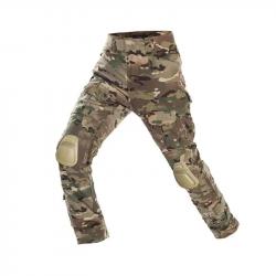 Men's Tactical CP Green Camouflage Cargo Pants Paintball Combat Trousers with Knee Pads Work Clothin