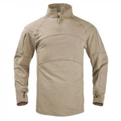 Mens Summer Breathable Long Sleeve T-shirts Outdoor Stand Collar Sports Tactical Camouflage Shirts Q