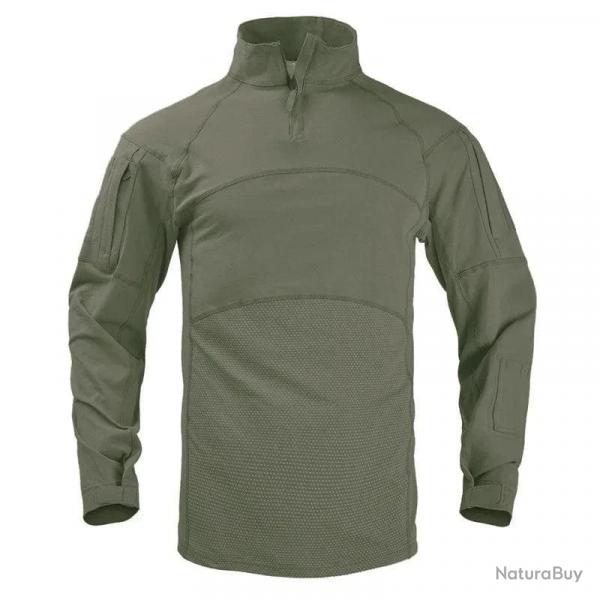 Mens Summer Breathable Long Sleeve T-shirts Outdoor Stand Collar Sports Tactical Camouflage Shirts Q
