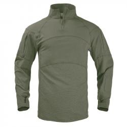 Mens Summer Breathable Long Sleeve T-shirts Outdoor Stand Collar Sports Tactical Camouflage Shirts Q
