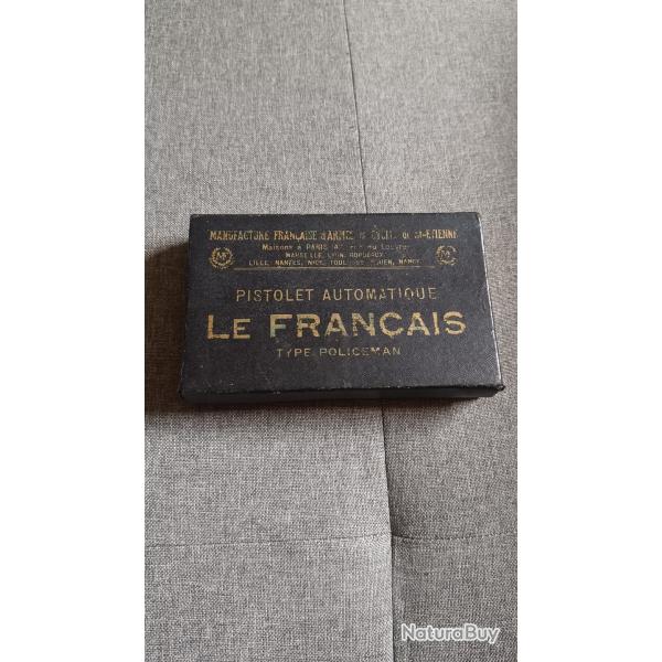 Bote vide pistolet Manufrance 6.35 Le Franais Policeman