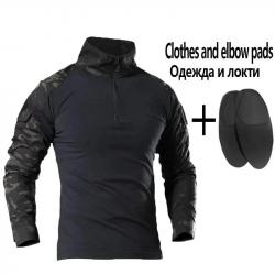 Softair Paintball Suits Work Clothing Uniform Training Suit Men Durable Breathable T-shirt Cargo Hun