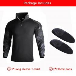 Softair Paintball Suits Work Clothing Uniform Training Suit Men Durable Breathable T-shirt Cargo Hun