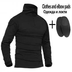 Softair Paintball Suits Work Clothing Uniform Training Suit Men Durable Breathable T-shirt Cargo Hun