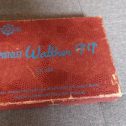 Boîte vide pistolet Walther Manurhin PP avec notice