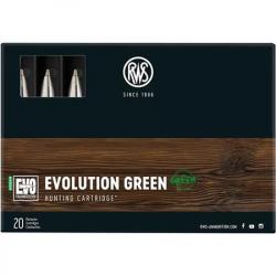 1 Boite de Balles RWS 9.3x62 EVO GREEN 184gr