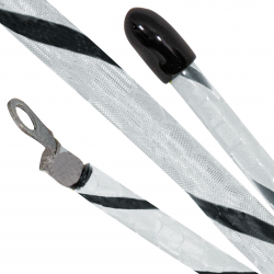 Antenne néon ROG collier Garmin - Blanc