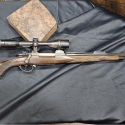 Carabine FRANCOTTE Cal. 9,3 x 64 sur base mauser 98 crosse pour gaucher