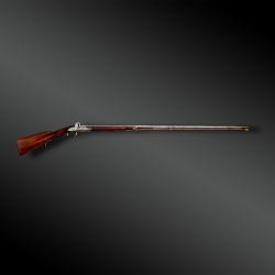FUSIL à percussion, canon signé Cominasso - Europe - XIXème siècle