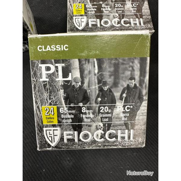 cartouches fiocchi cal 24/65