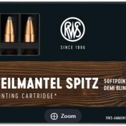 1 Boite de Balles RWS 222 REM T mantel 50gr