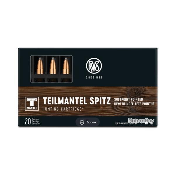 1 Boite de Balles RWS 222 REM T mantel 50gr