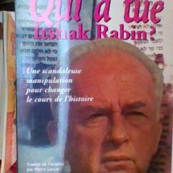 QUi a tué Itshak Rabin par Barry Chamish - Francois Xavier de Guibert -