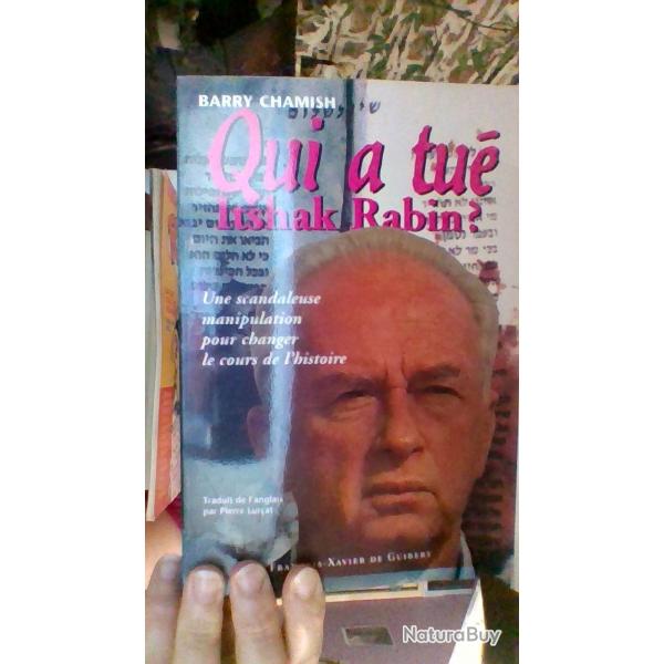 QUi a tu Itshak Rabin par Barry Chamish - Francois Xavier de Guibert -