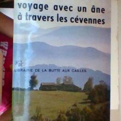 Voyage avec un ane a travers les cevennes par R. L Stevenson - Librairie de la buttes aux cailles -