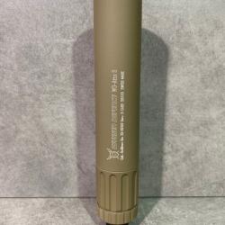 PACK Silencieux WYSSEN DEFENSE WD-Atto 9 FDE + Canon GLOCK 17 Gen 3 fileté