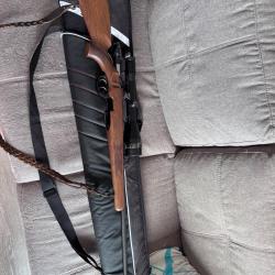 Carabine STEYR-MANNLICHER modèle MOD M + lunette affût ZEISS à 1