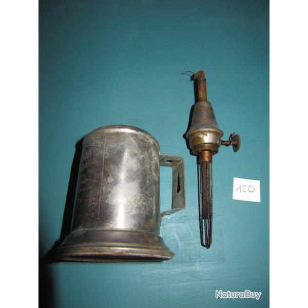 Lampe de rajustage noire de fume (N120)