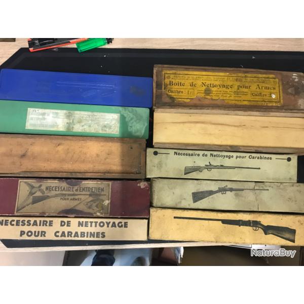 Lot 10 necessaire nettoyages anciennes