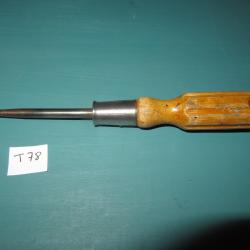 Tournevis plat -(repT78)