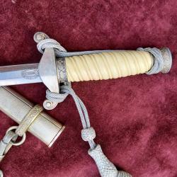 Dague armée de terre (Here) 3eme.REICH TBE 100/100 ORIGINE et complète