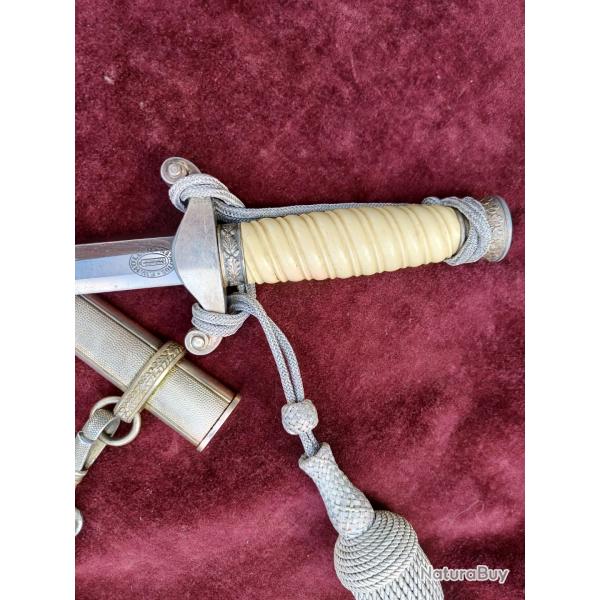 Dague arme de terre (Here) 3eme.REICH TBE 100/100 ORIGINE et complte