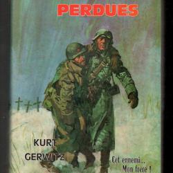 tombes perdues de kurt gerwitz  gerfaut ,front est Roman de guerre