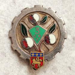 Insigne français des années 1930 pour la 3e Compagnie Régionale du Train par Drago/3e Cie Régionale