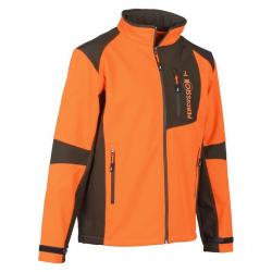 Percussion - Veste SOFTSHELL orange T XL