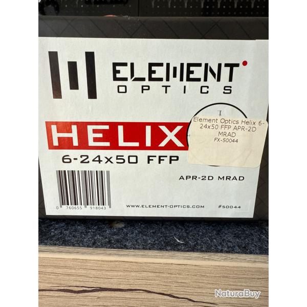 Lunette element opticien hlix 6-24-50 FFP