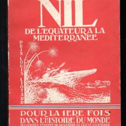 1ere descente du nil de l'équateur à la méditerranée en kayak ,des sources à la mer par j. laporte