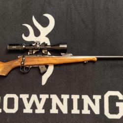 Carabine à verrou CZ BRNO mod. 2 - Calibre .22 LR + Lunette HAWKE 3-9x40 (Occasion bon état)