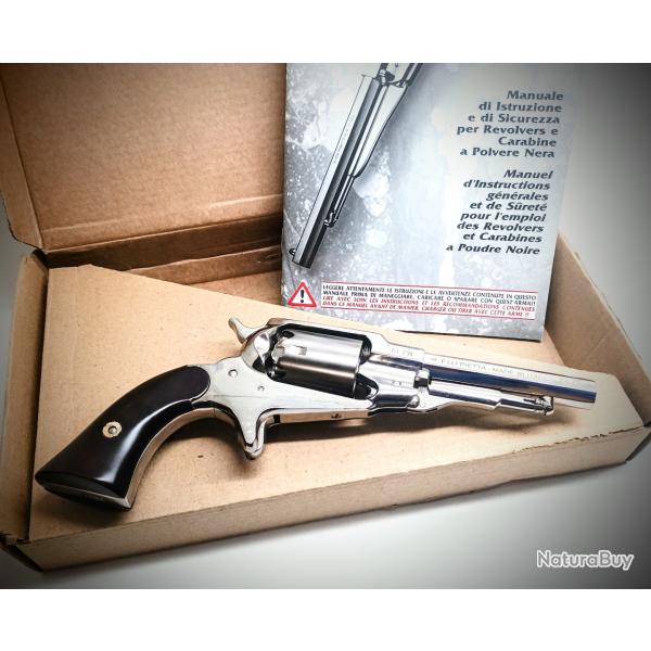 Revolver PIETTA REMINGTON POCKET 1863 CAL 31 NICKEL