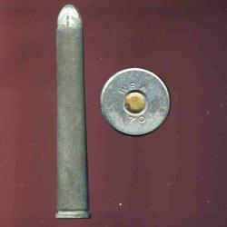 9.53 x 76 SR US Flechette - Experimental USA Vietnam - marquage : WRA 70 - étui aluminium