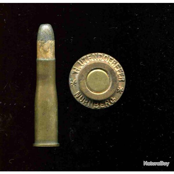 9.5 x 47 R Scheiben Gewehr - ancien calibre de tir Allemand - marquage : H.UTENDOERFFER * NURNBERG *