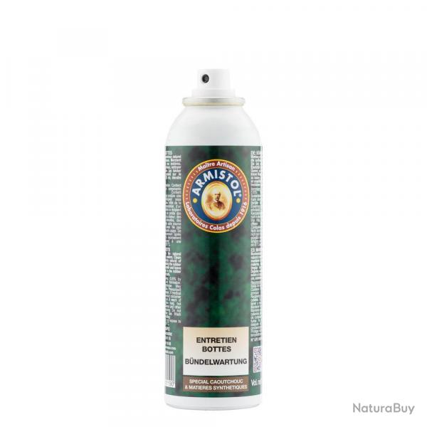 Spray Entretien Bottes Caoutchouc Armistol - Protection et Nettoyage - 150ml - Prolonge la Dure de 